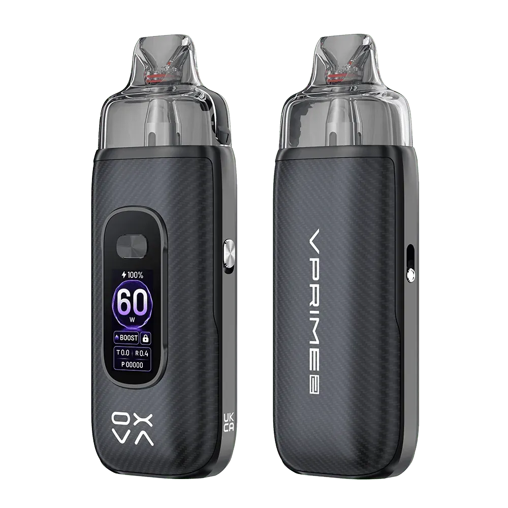 OXVA - VPRIME 2 - Pod Kit - Black Carbon OXVA - VPRIME 2 - Pod Kit - Black Carbon