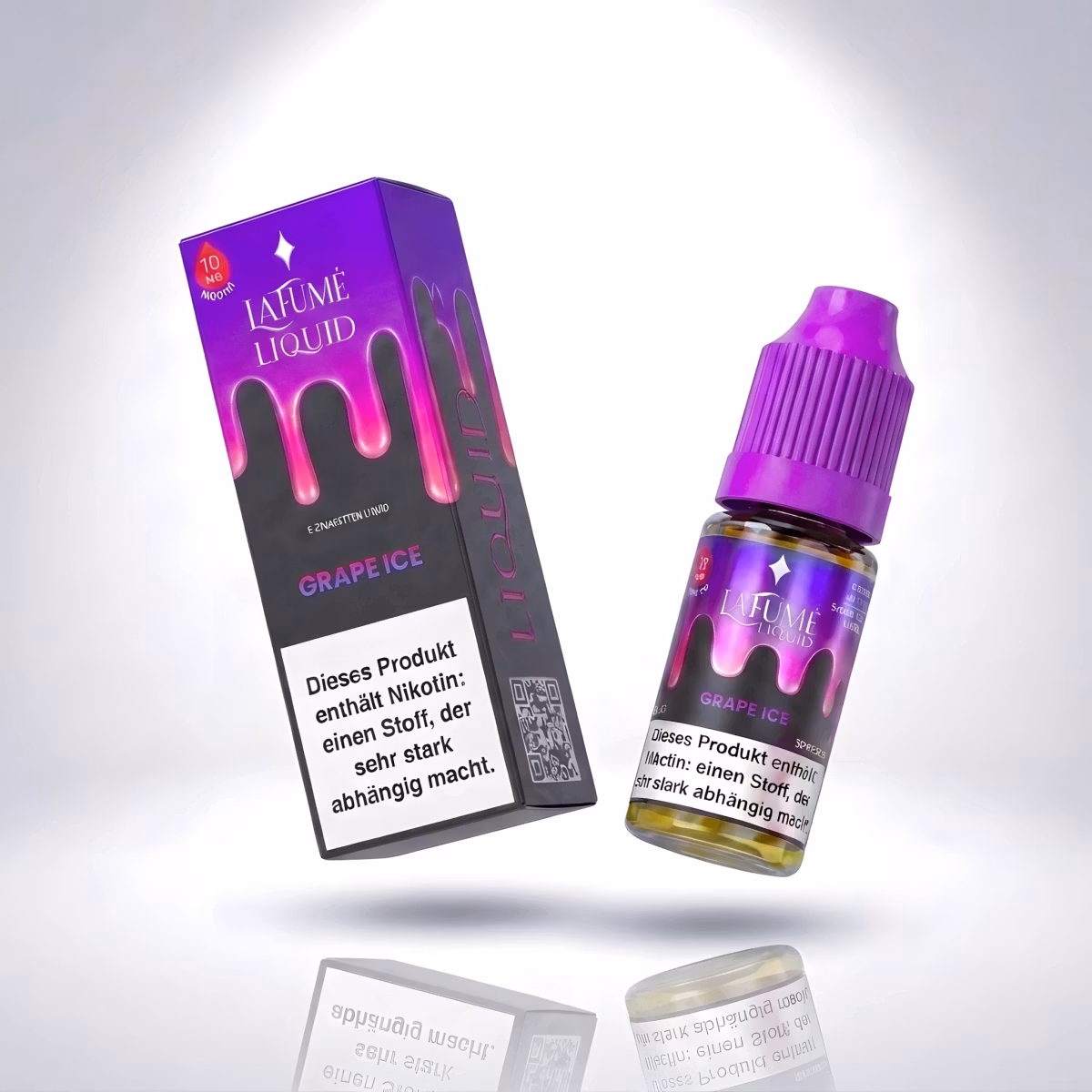 La Fume - Nikotinsalz-Liquid - Grape Ice - 10ml - 10mg