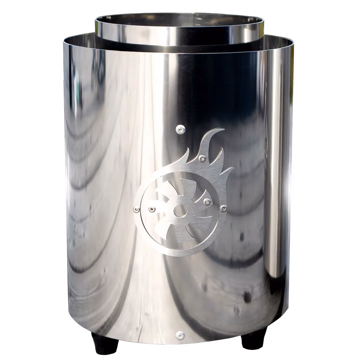 Shisha-Turbine - Neo - Edelstahl - Glänzend