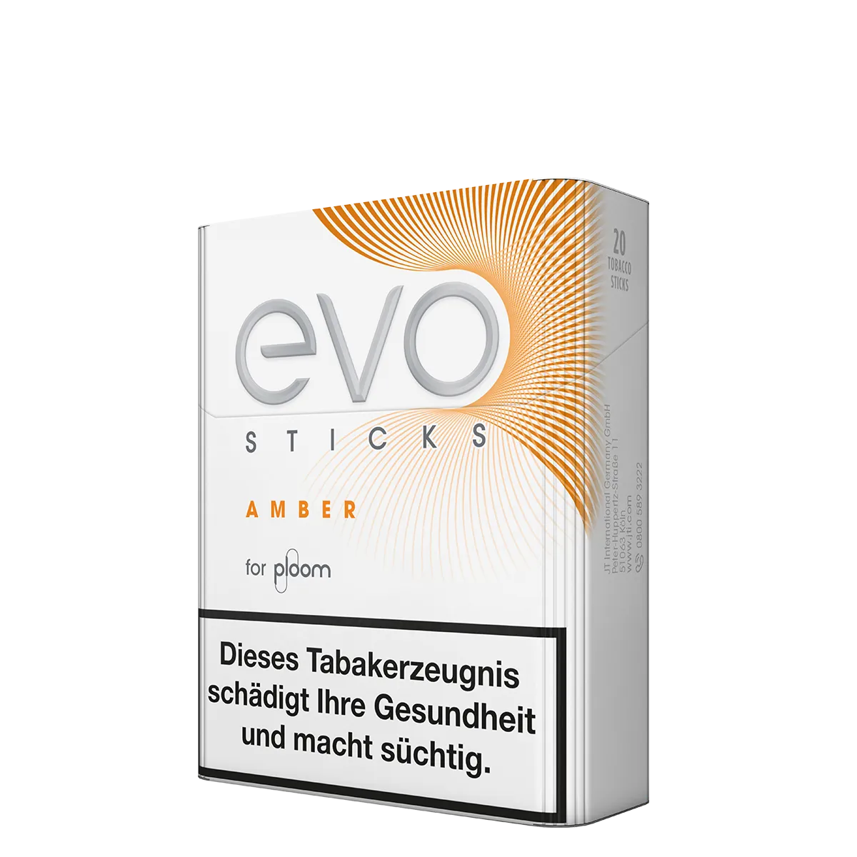 Ploom - EVO - Amber - Tabaksticks - TT B2B (EOL) Ploom - EVO - Amber - Tabaksticks - TT B2B (EOL)