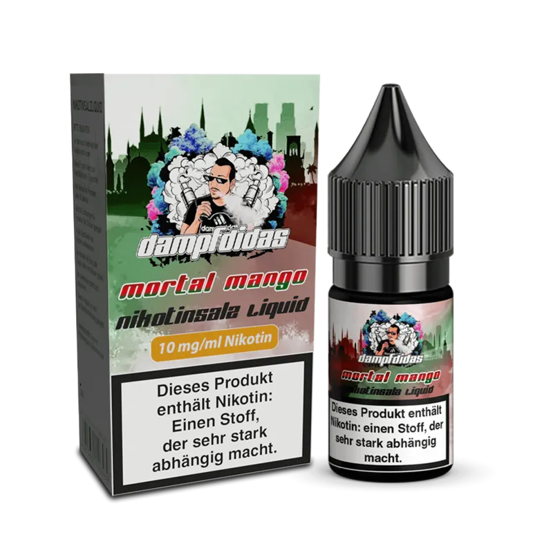 dampfdidas-mortal-mango-nic-salt-liquid-10mg Dampfdidas - Mortal Mango - Nikotinsalz Liquid - 10ml - 10mg