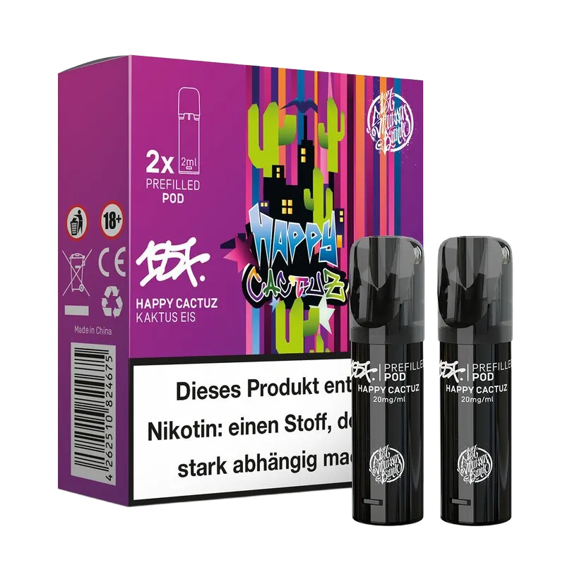 187 Straßenbande - Prefilled Pod Happy Cactuz - 2ml - 2er Pack