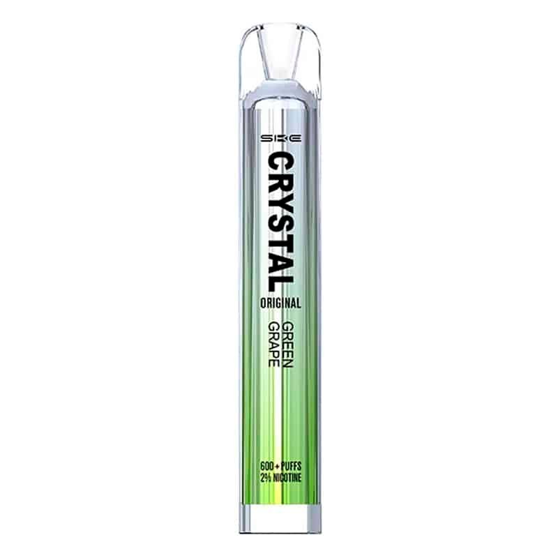 crystal-bar-ske-einweg-ezigarette-green-grape-cp SKE - Crystal Bar - Einweg E-Zigarette - Green Grape - 20mg CP