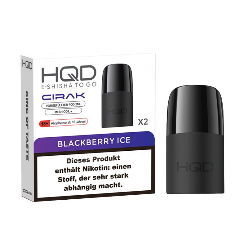 HQD - Cirak - Prefilled Pod - Blackberry Ice - 2ml - 2er Pack