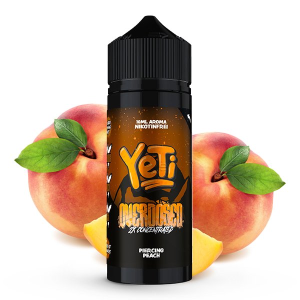 Yeti Overdosed - Piercing Peach - Aroma - 10ml Yeti Overdosed - Piercing Peach - Aroma - 10ml