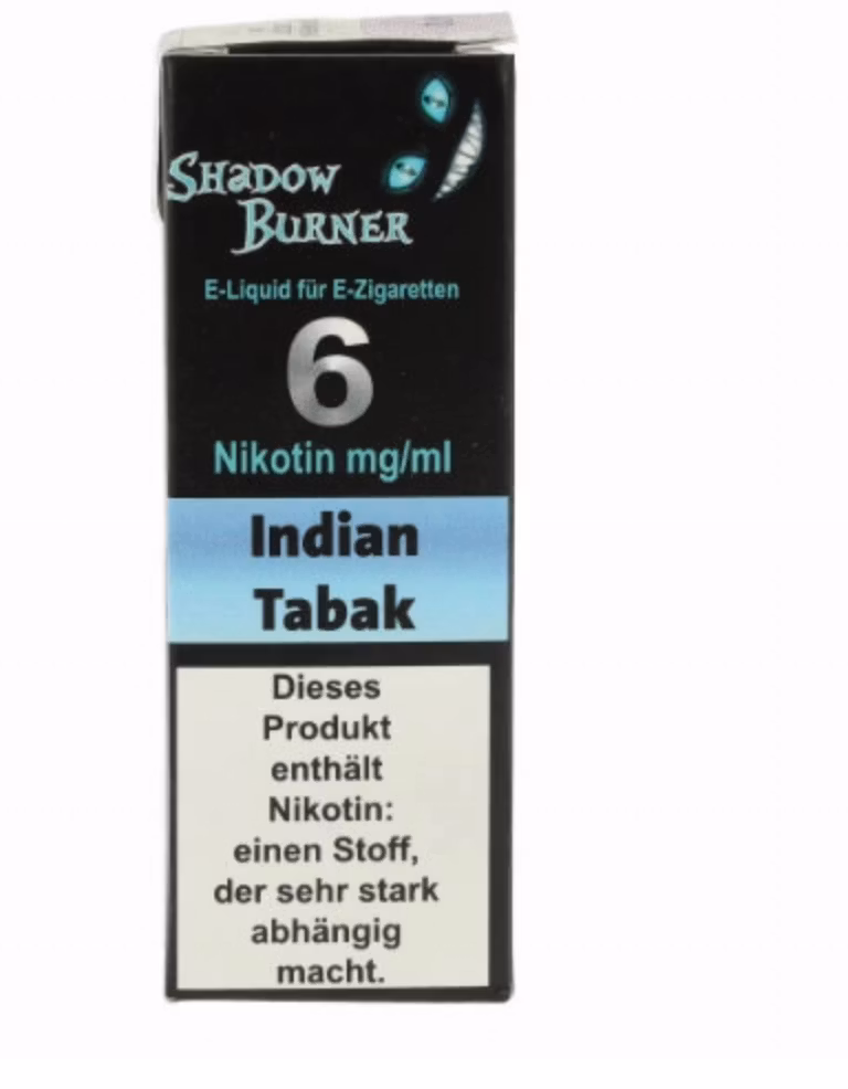 SHADOW BURNER - Indian Tabak - Liquid - 10ml / 6mg
