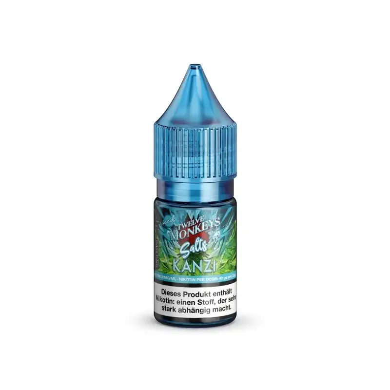 Twelve Monkeys Nikotinsalz-Liquid Iced Kanzi 10ml 20mg Twelve Monkeys Nikotinsalz-Liquid Iced Kanzi 10ml 20mg