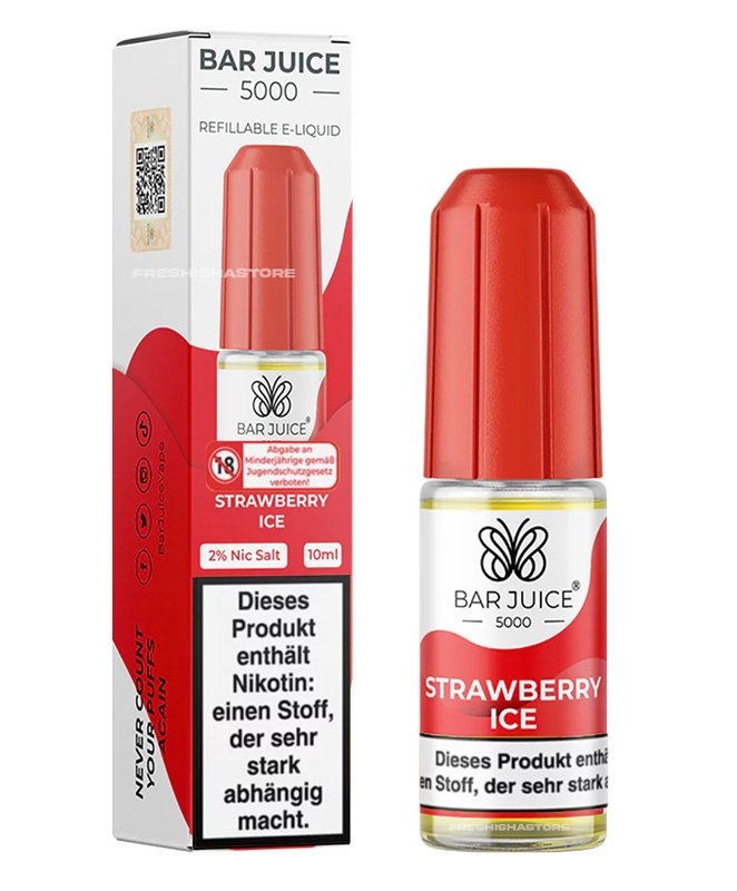 Bar Juice 5000 - Strawberry Ice - 10ml - 20mg