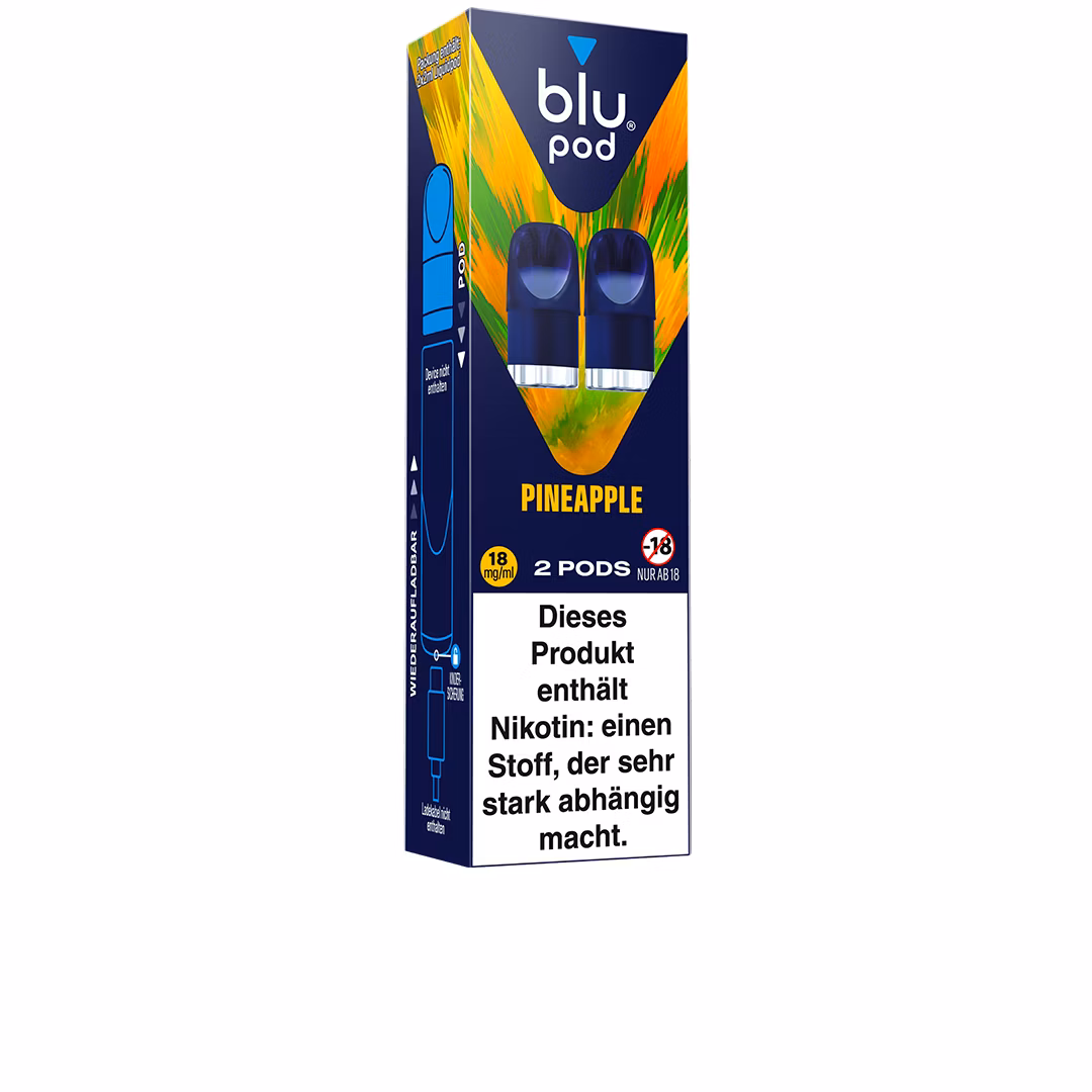 Blu Bar - Prefilled Pods - Pineapple | Nikotinsalz-Stärke : 18mg