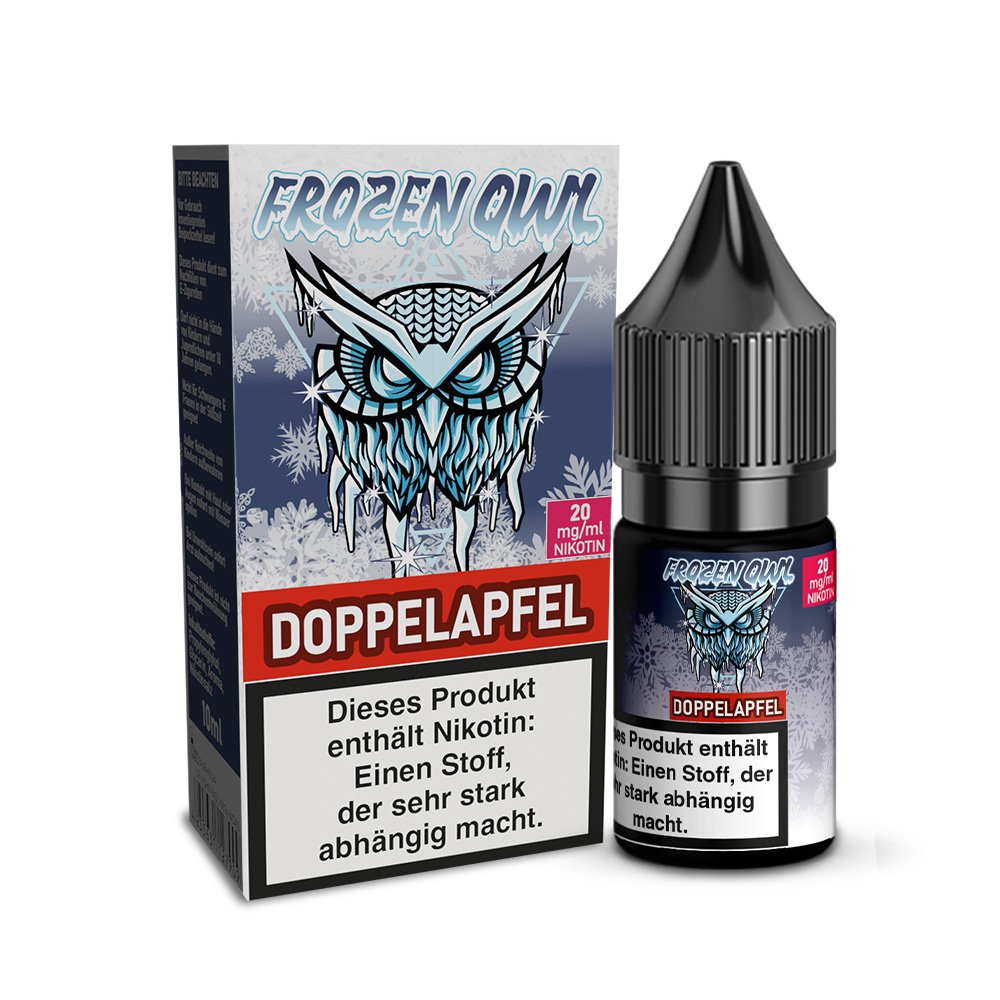 Frozen OWL - Nikotinsalz Liquid - 10ml - Doppelapfel - 10ml - 20mg