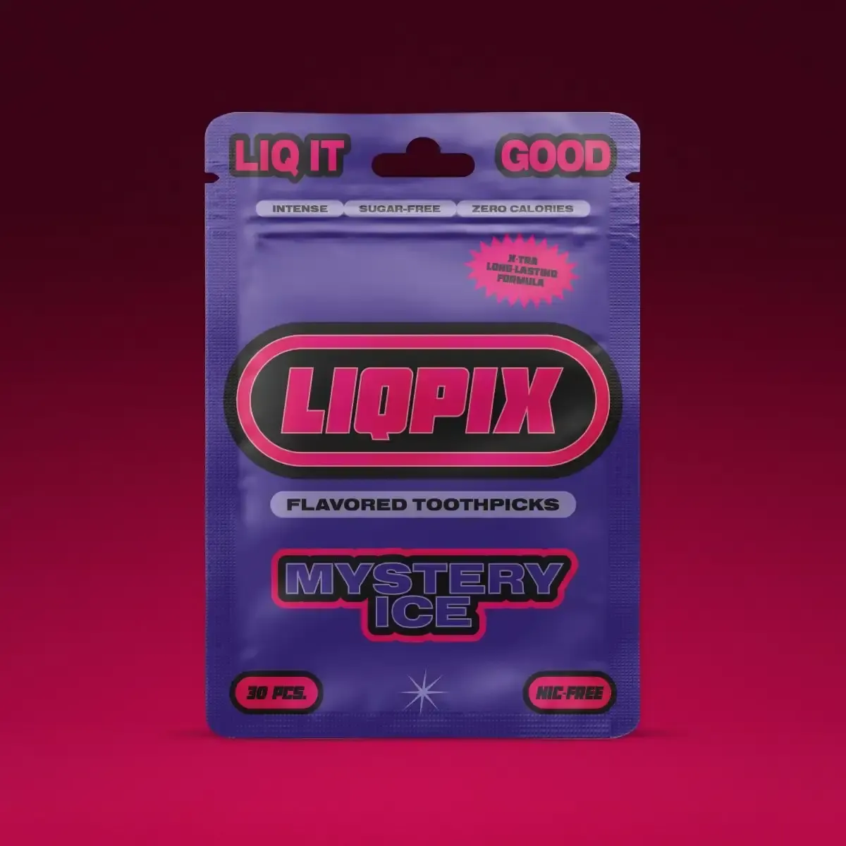 LiqPix Zahnstocher Mystery Ice 30 Stück