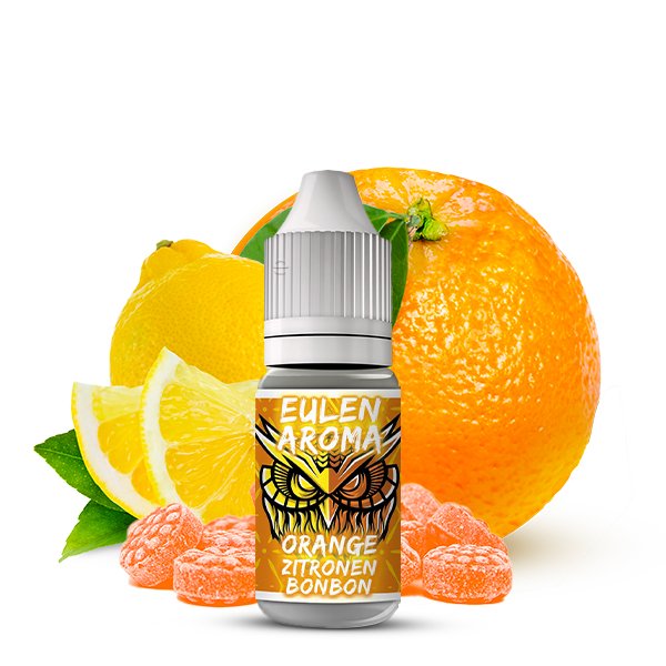 Eulen Aroma - Orangen Zitronenbonbon - Aroma - 10ml Eulen Aroma - Orangen Zitronenbonbon - Aroma - 10ml