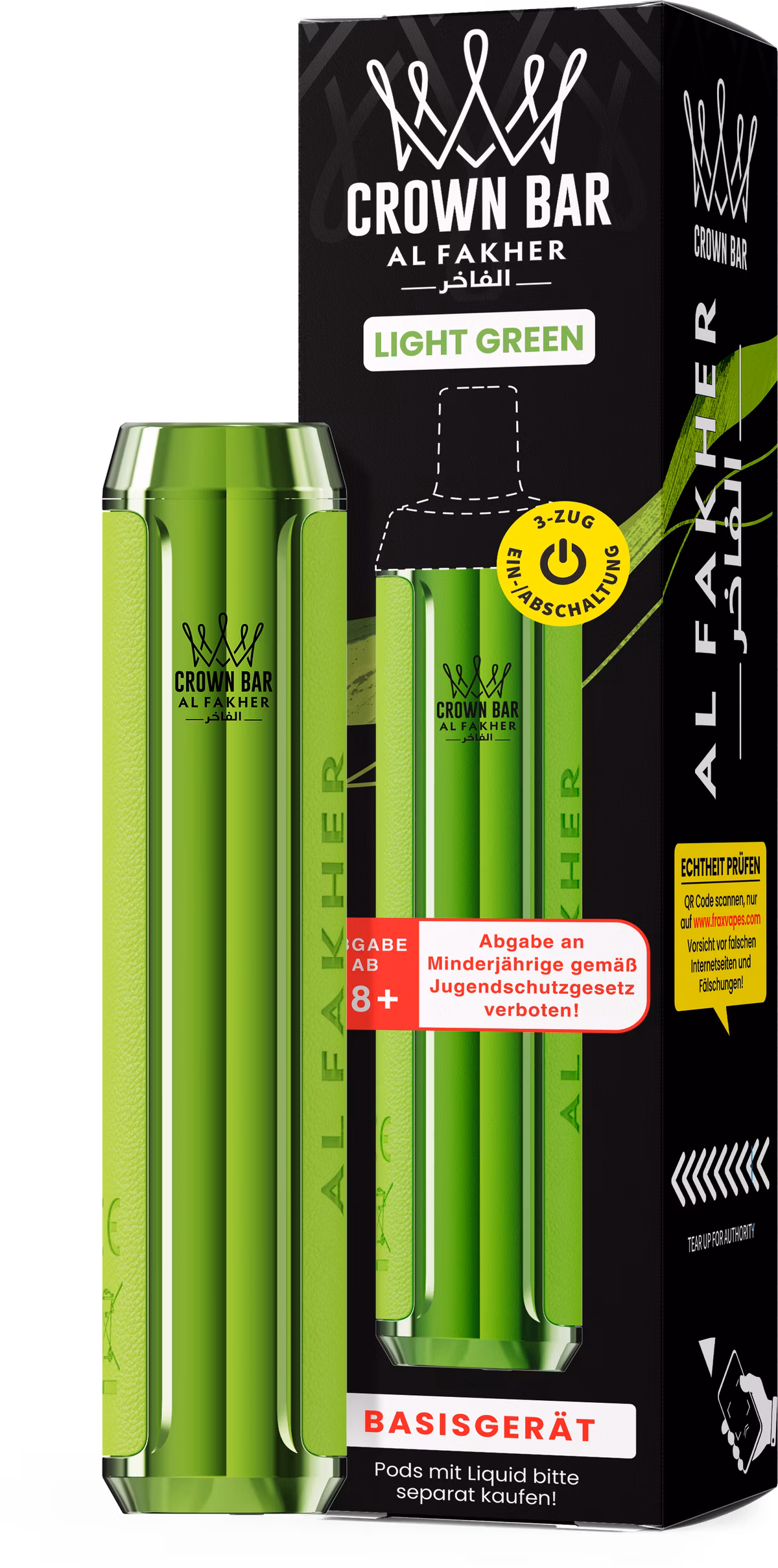 Al Fakher - Akkuträger - Light Green Al Fakher - Akkuträger - Light Green