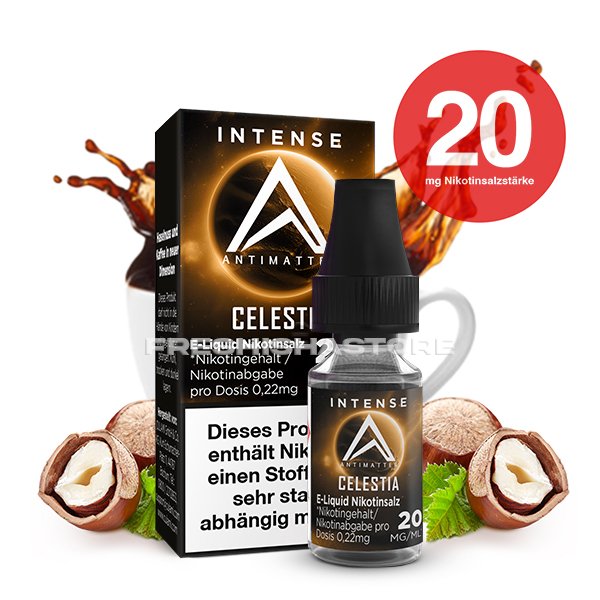 Antimatter - Intense - Celestia - Nikotinsalz Liquid - 10ml - 20mg