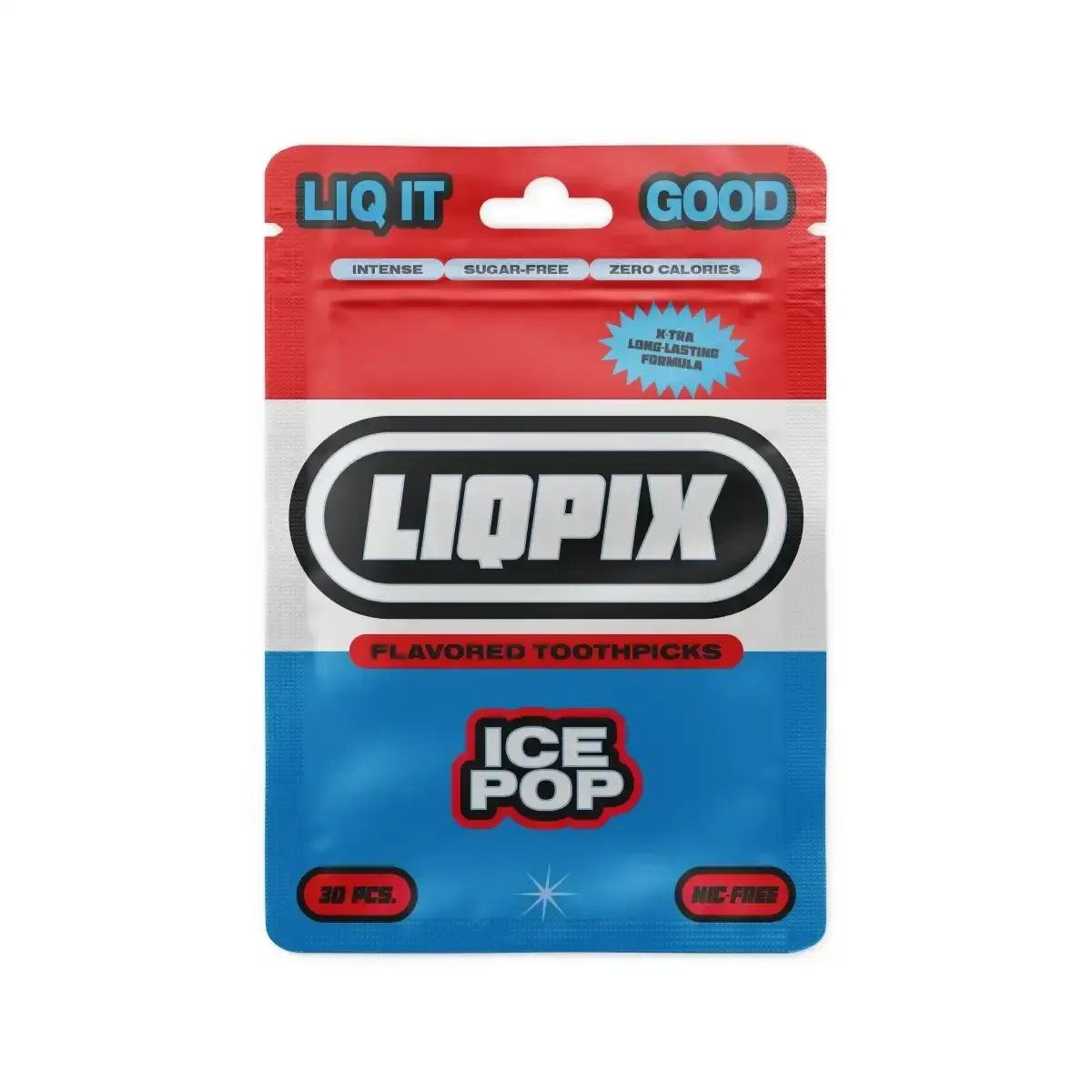 LiqPix Zahnstocher Ice Pop 30 Stück LiqPix Zahnstocher Ice Pop 30 Stück