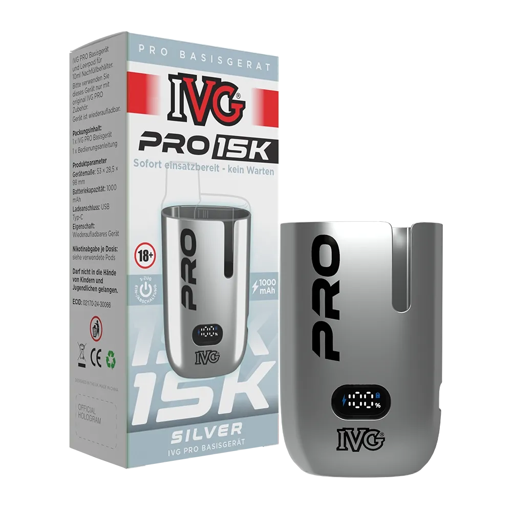 IVG - Pro 15K - Basisgerät - Silver IVG - Pro 15K - Basisgerät - Silver
