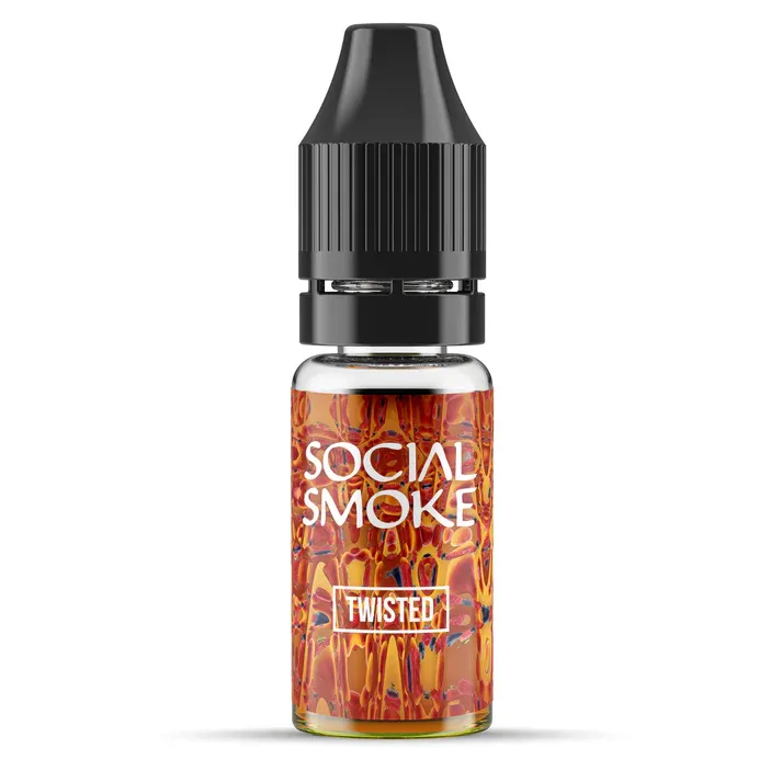 Social Smoke - Nikotinsalz Liquid - 10ml - Twisted | Nikotinsalz-Stärke : 10mg | Paketgröße : 1er Packung Social Smoke - Nikotinsalz Liquid - 10ml - Twisted | Nikotinsalz-Stärke : 10mg | Paketgröße : 1er Packung