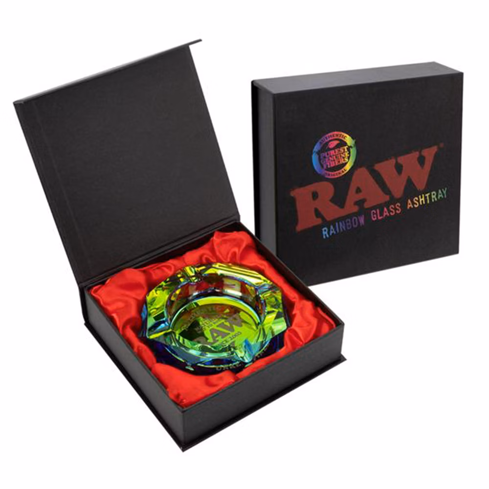 RAW - Rainbow - Glas Aschenbecher