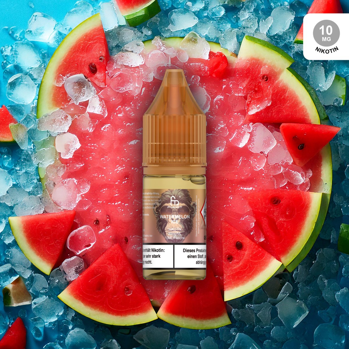 RandM - Tornado - Nikotinsalz-Liquid - 10ml - Watermelon Ice 10mg RandM - Tornado - Nikotinsalz-Liquid - 10ml - Watermelon Ice 10mg