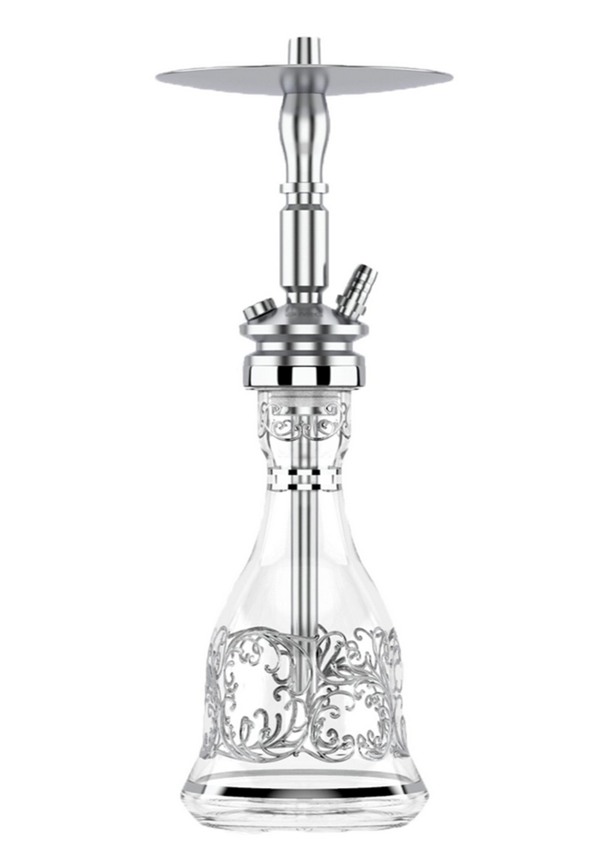 MIG Shisha - Air Force S - DC Clear/Silver