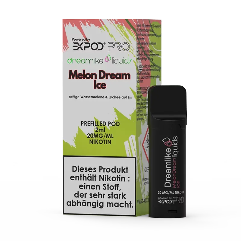 Dreamlike Liquids - Prefilled Pod - Melon Dream Ice - 20mg
