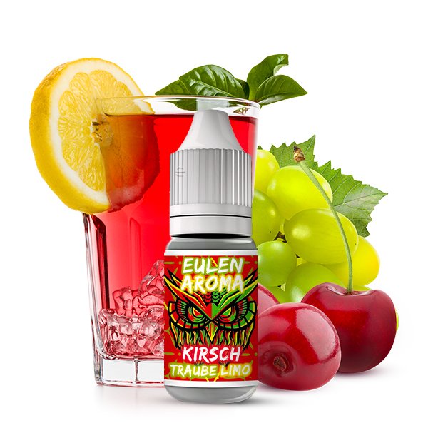 Eulen Aroma - Kirsch Traube Limo - Aroma - 10ml Eulen Aroma - Kirsch Traube Limo - Aroma - 10ml