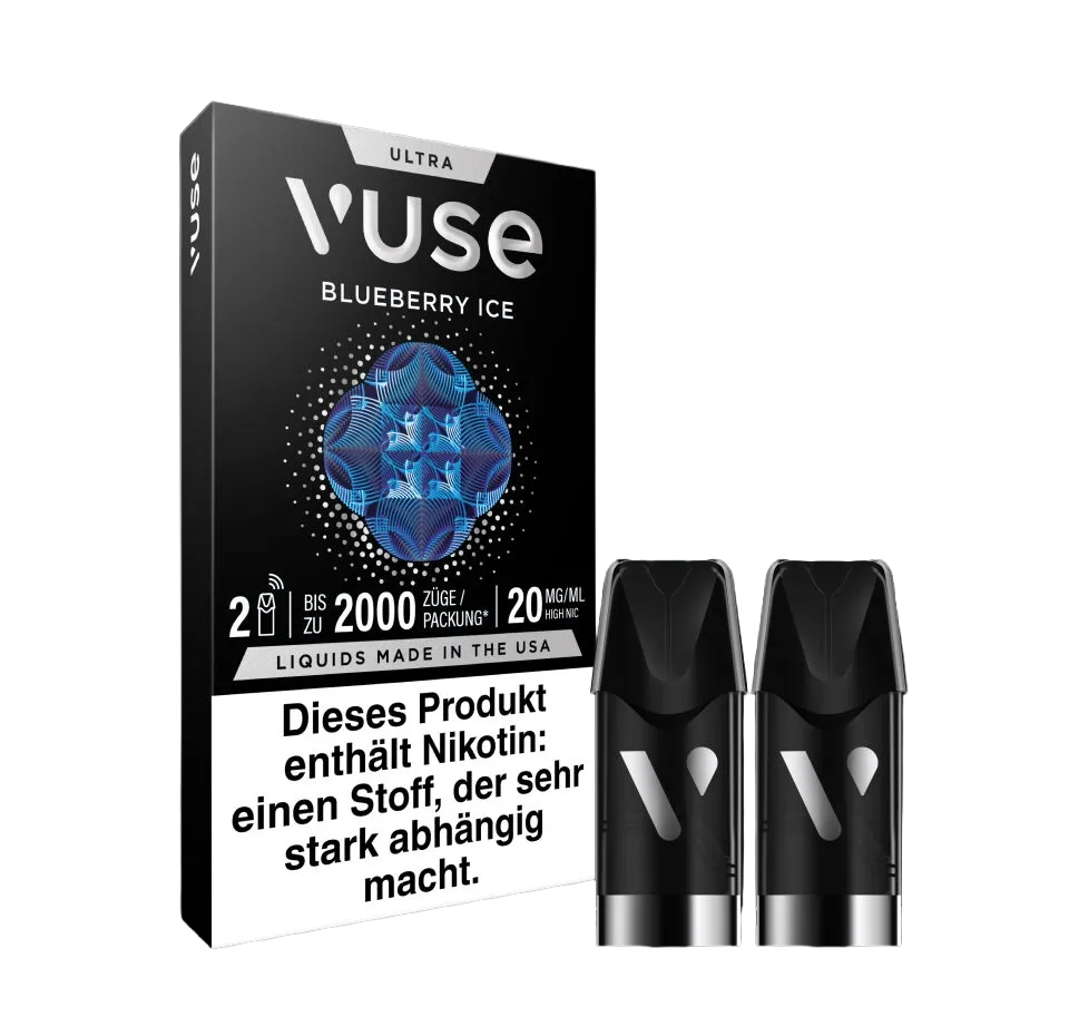 Vuse - Ultra - Prefilled Pods - Blueberry Ice