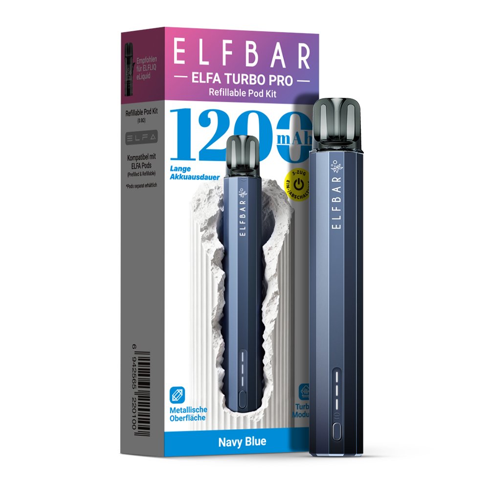 Elfbar - ELFA TURBO PRO - Basisgerät - Navy Blue