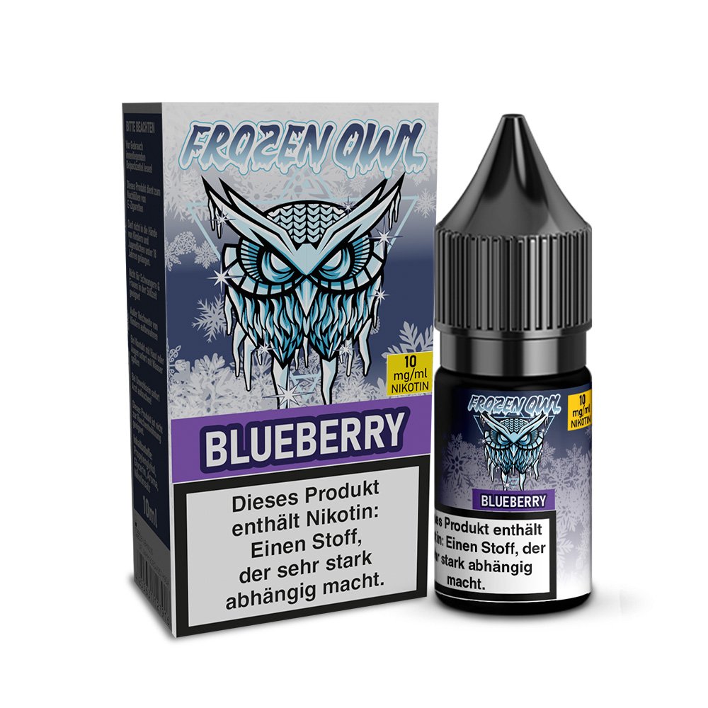 Frozen OWL - Nikotinsalz Liquid - 10ml - Blueberry - 10ml - 10mg