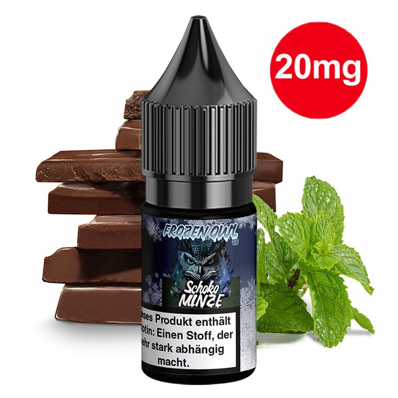 Frozen OWL - Schoko Minze - Nikotinsalz Liquid - 10ml - 20mg