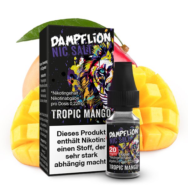 Dampflion - Intense - Tropic Mango - Nikotinsalz Liquid - 10ml - 20mg