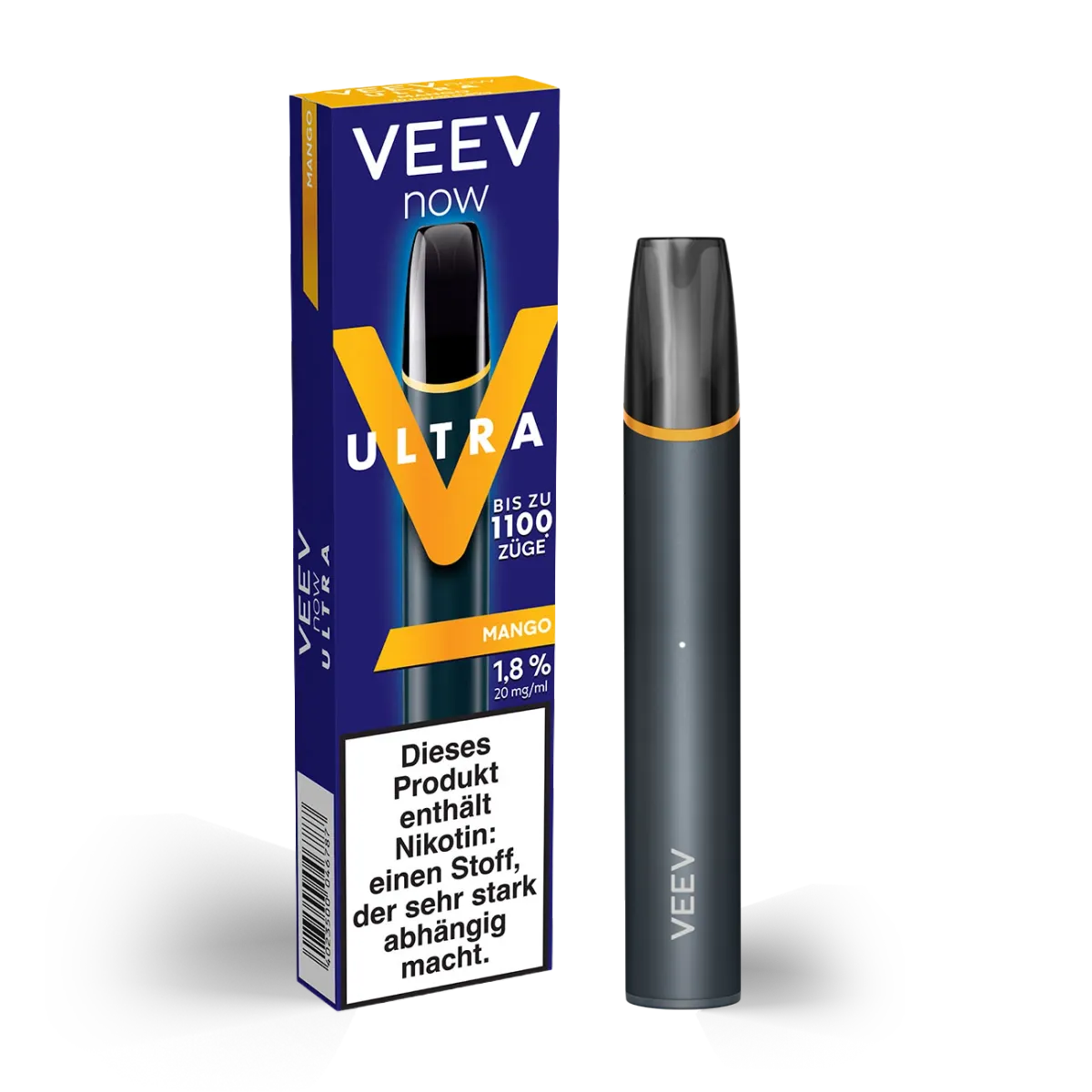 VEEV - NOW ULTRA - Einweg E-Zigarette - 20mg - Mango