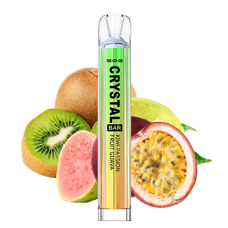 SKE Crystal Bar - Einweg E-Zigarette - Kiwi Passion Fruit Guava