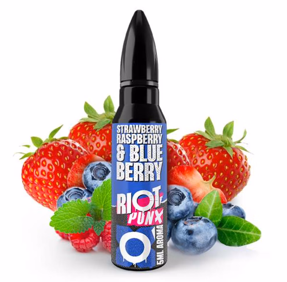 RIOT SQUAD PUNX - Erdbeere - Blaubeere - Himbeere - Aroma - 5ml 