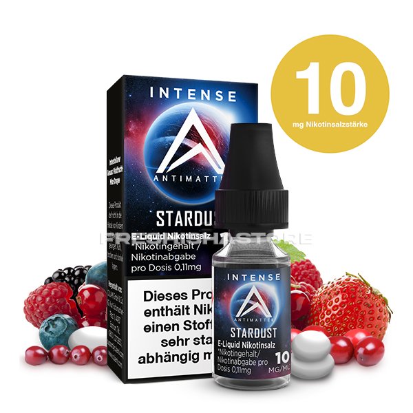 Antimatter - Intense - Stardust - Nikotinsalz Liquid - 10ml - 10mg