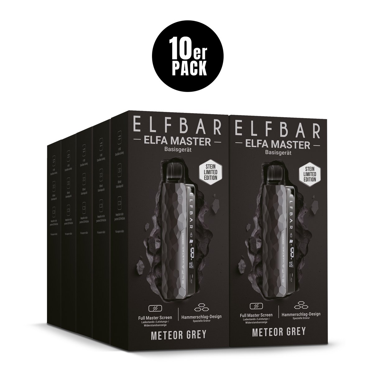 Elfbar - ELFA MASTER - Basisgerät - Meteor Grey (EOL) Elfbar - ELFA MASTER - Basisgerät - Meteor Grey (EOL)