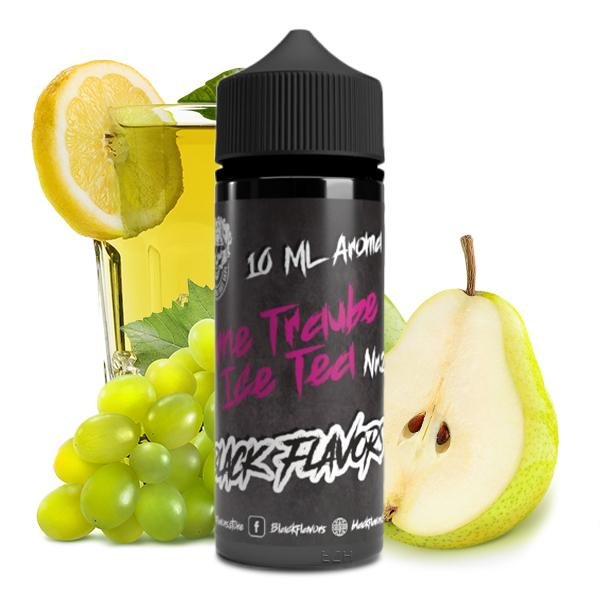 BLACK FLAVOURS - Birne Trauben Ice Tea - Aroma - 10ml