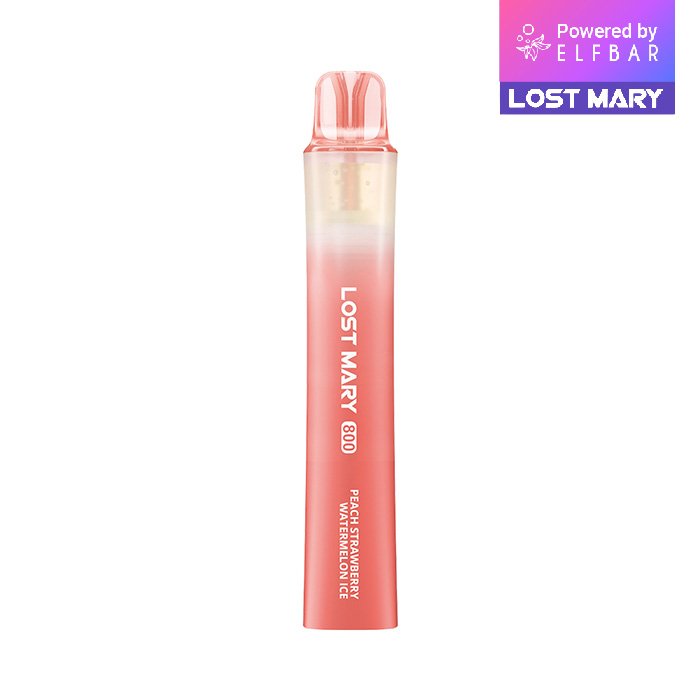 Lost Mary - LM800 - Einweg E-Zigarette - Peach Strawberry Watermelon Ice - 20mg Lost Mary - LM800 - Einweg E-Zigarette - Peach Strawberry Watermelon Ice - 20mg