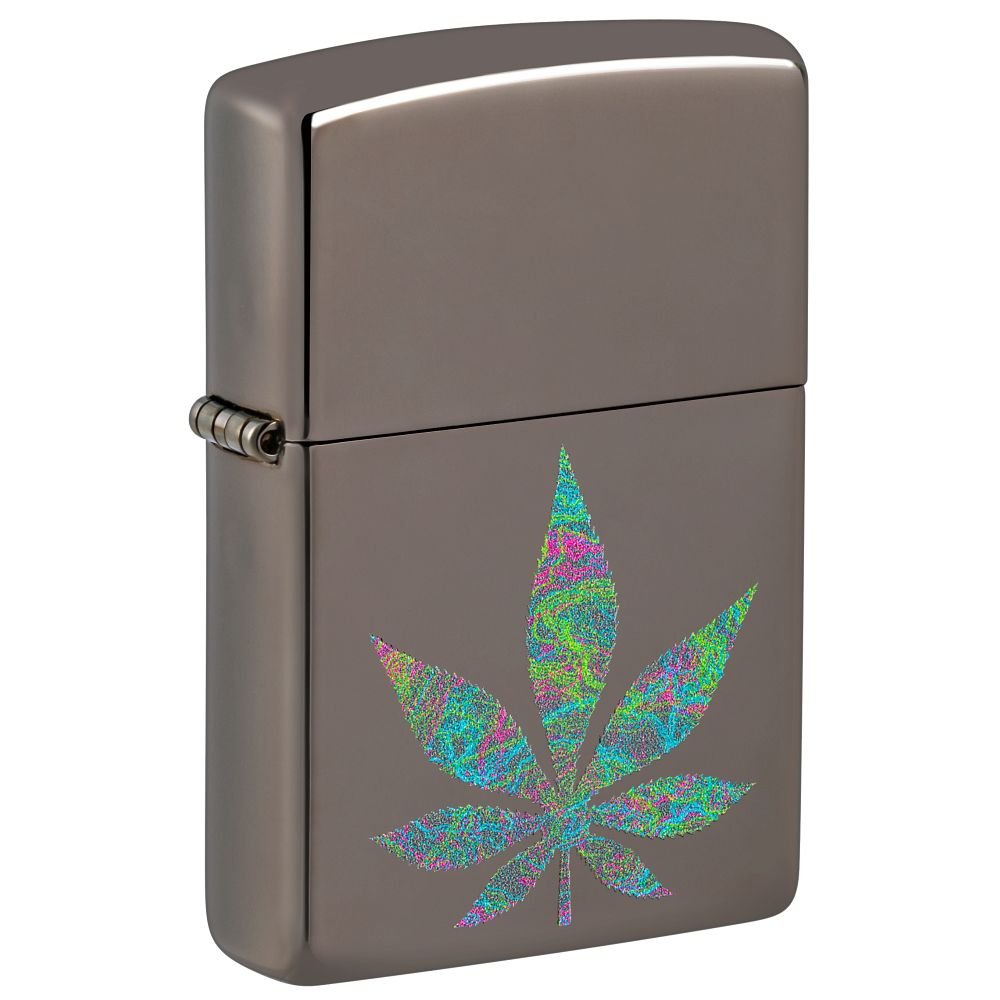 Zippo - Benzinfeuerzeug - Funky Cannabis Design