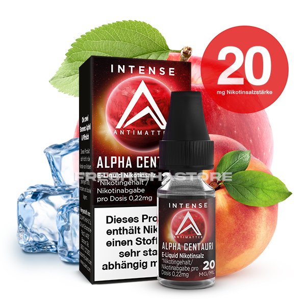 Antimatter - Intense - Alpha Centauri - Nikotinsalz Liquid - 10ml - 20mg