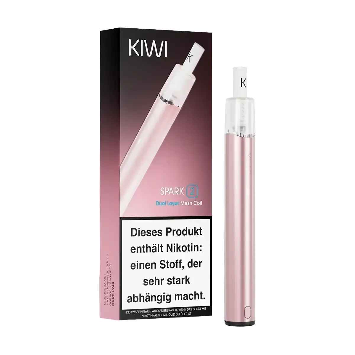 KIWI Spark 2 Pod Kit Rose Gold