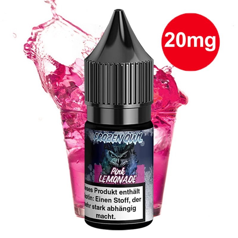 Frozen OWL - Pinke Lemonade - Nikotinsalz Liquid - 10ml - 20mg