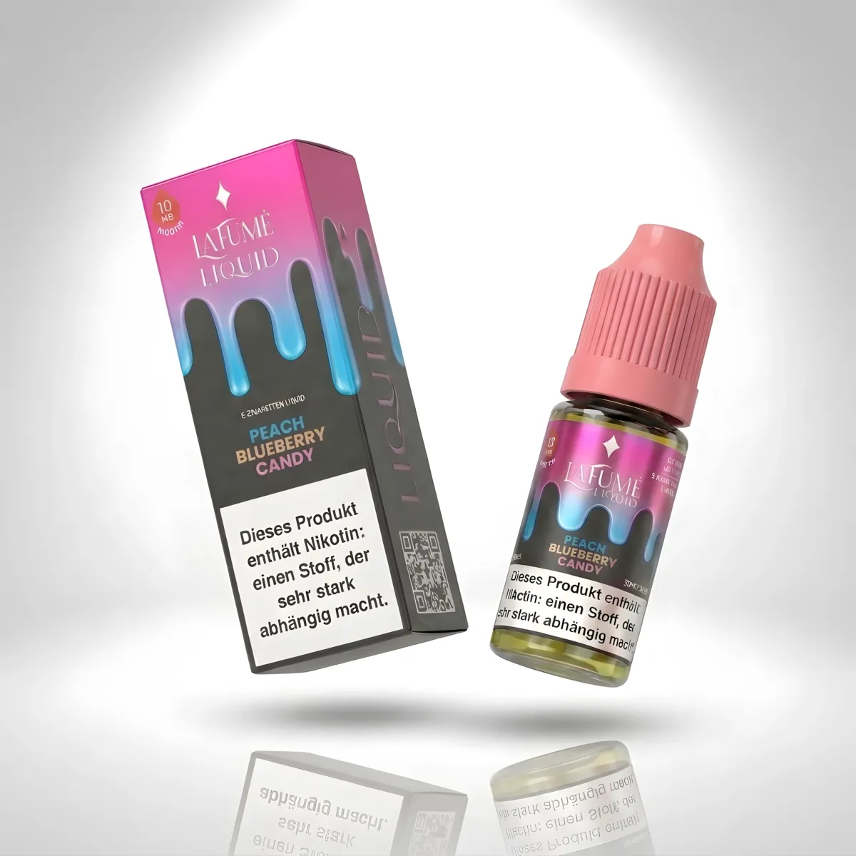 La Fume - Nikotinsalz-Liquid - Peach Blueberry Candy - 10ml - 10mg
