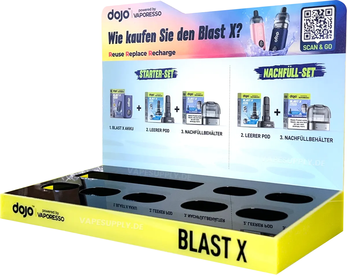Vaporesso - Dojo Blast X - Teststation Acryl - 2-teilig Vaporesso - Dojo Blast X - Teststation Acryl - 2-teilig