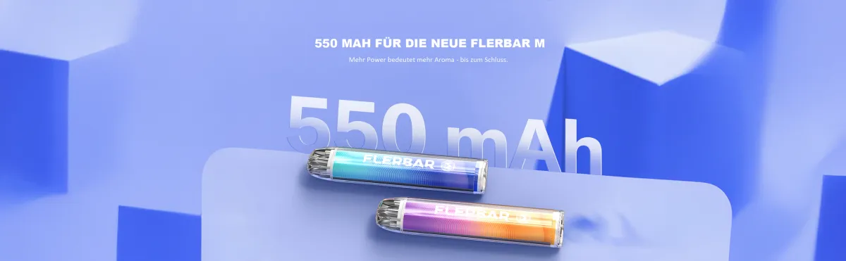 Flerbar M Vape für B2B-Händler – Kompakte Einweg E-Zigarette mit Premium-Mesh Coil