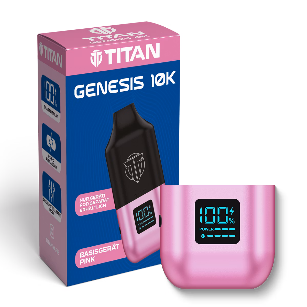 TITAN - Genesis 10K - Basisgerät - Pink