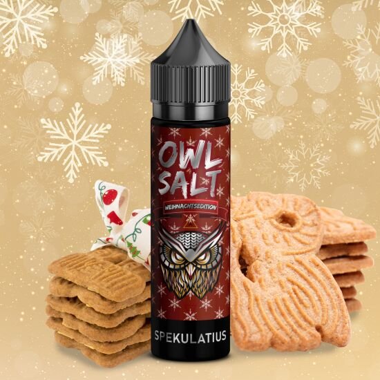 Owl Salt - Longfill Aroma - 10ml - Spekulatius Owl Salt - Longfill Aroma - 10ml - Spekulatius