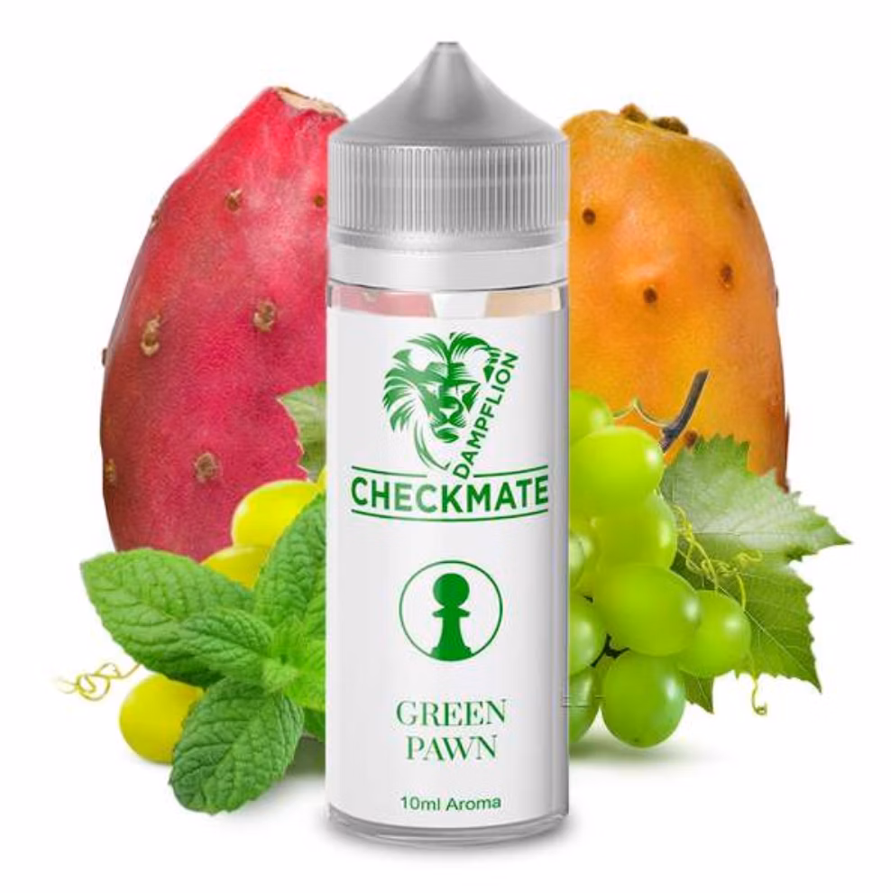 Aroma - Dampflion - Checkmate - Green Pawn - 10ml - Steuerbanderole