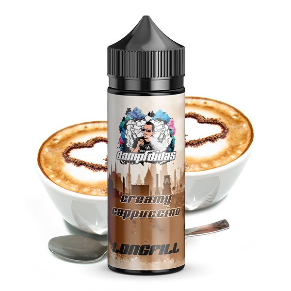 Dampfdidas - Aroma - 10ml - Creamy Cappuccino | Inhalt : 10ml | Nikotinstärke : 0mg | Paketgröße : 1er Packung