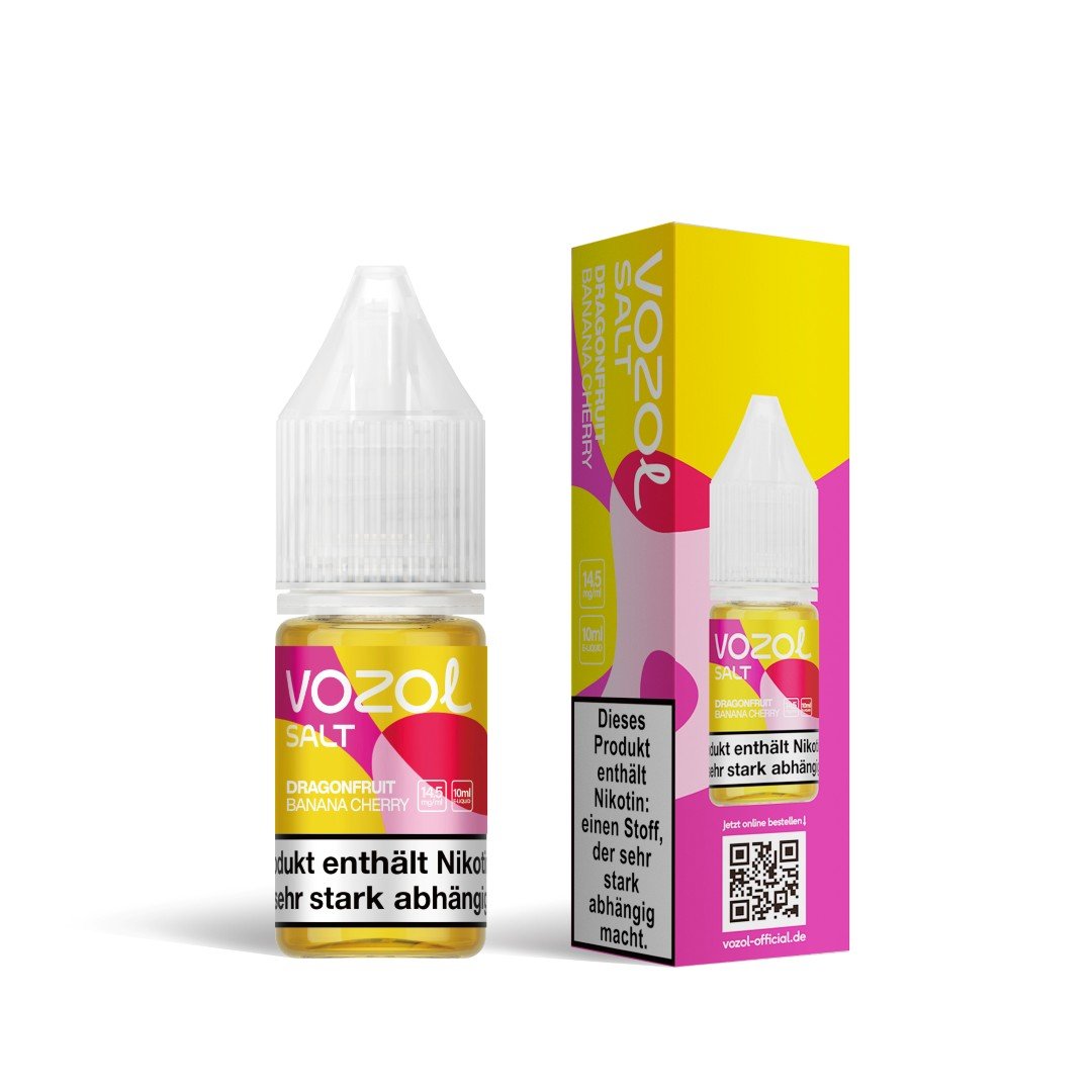 Vozol - Nikotinsalz-Liquid - Dragonfruit Banana Cherry - 10ml - 14,5mg